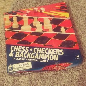 Chess*Checkers & Backgammon Game